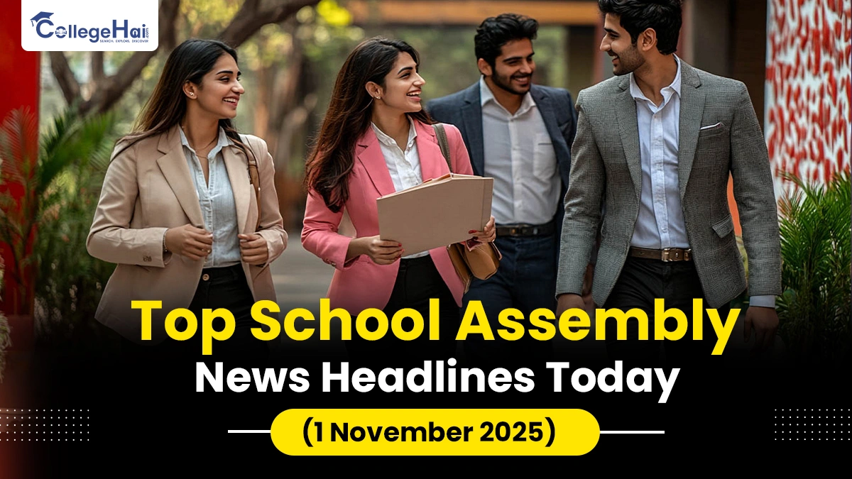 Top School Assembly News Headlines Today 1 November.webp
